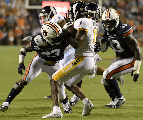 [LISTEN] Gus Malzahn and players speak after Auburn’s 55-16 win versus Kent State