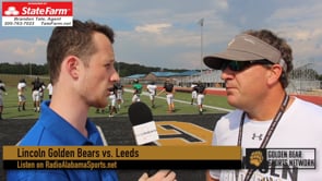 [WATCH] Lincoln’s Zedaker previews Leeds as Golden Bears gear up for region play