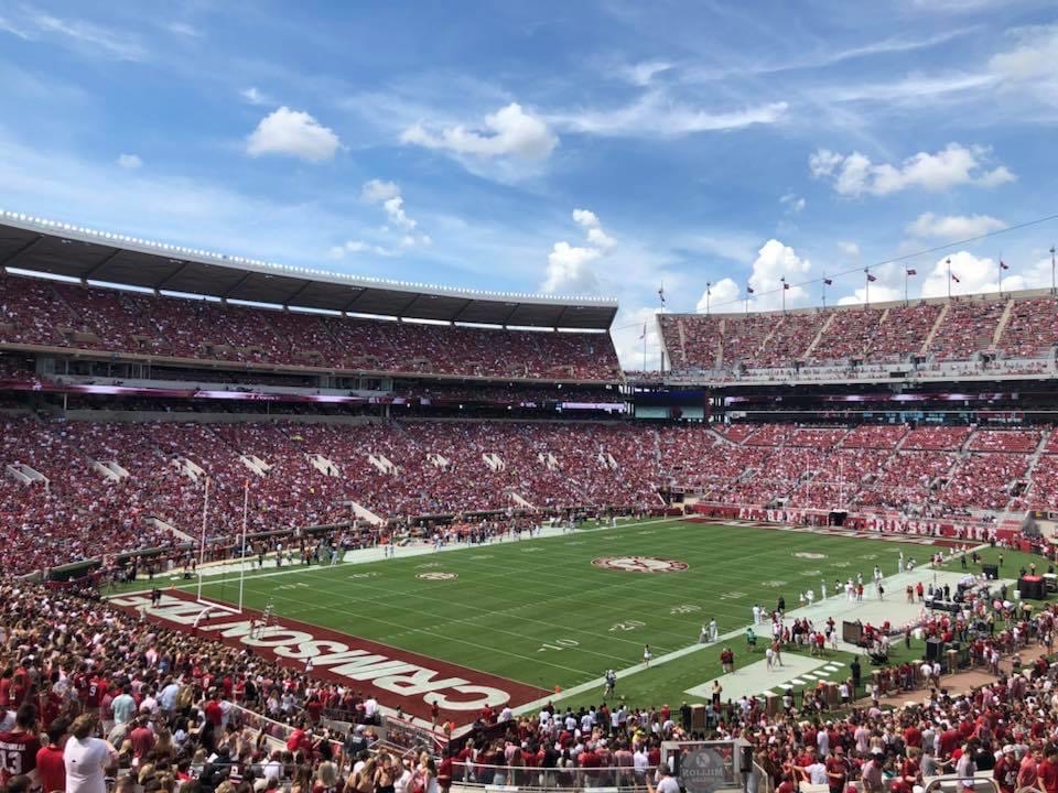 2020 Game Times, Networks Announced for Five Alabama Football Games