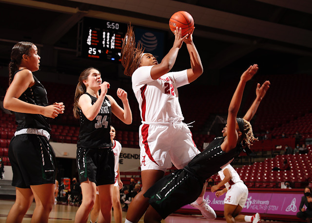 Crimson Tide Women’s Basketball Heads to Oklahoma State for SEC/Big 12 Challenge