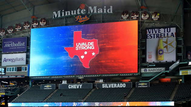 Emotional day for Uvalde families at Houston Astros game