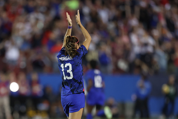 Soccer star Alex Morgan makes history as a mom