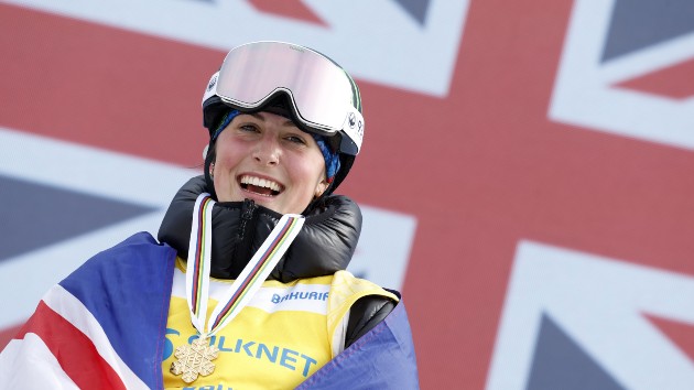 Sixteen-year-old snowboarder lands history-making trick at world championships