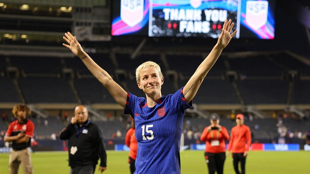 What happened at Megan Rapinoe’s final USWNT game