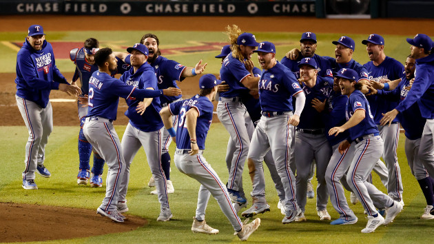 Texas Rangers win first World Series title in franchise history