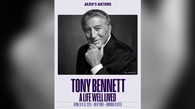 Lady Gaga, Madonna, Amy Winehouse messages to Tony Bennett going on the auction block