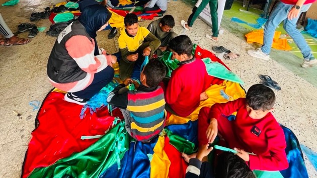 Kite festival in Gaza offers children rare break from ongoing war