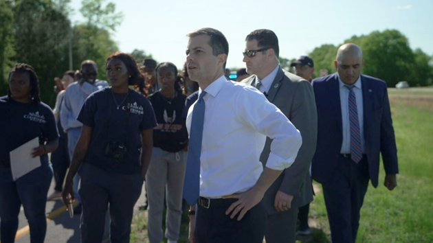 Buttigieg visits predominantly Black Alabama community following ABC News investigation about neighborhood flooding