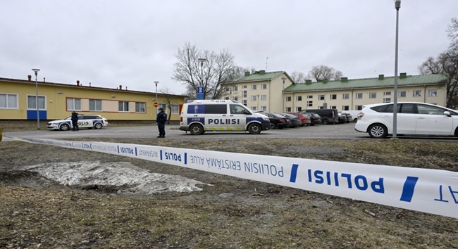 12-year-old dies, 2 others injured in shooting at school in Finland, police say