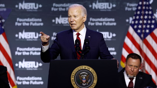 Biden needles Trump over his hair and Mar-a-Lago values as he addresses union