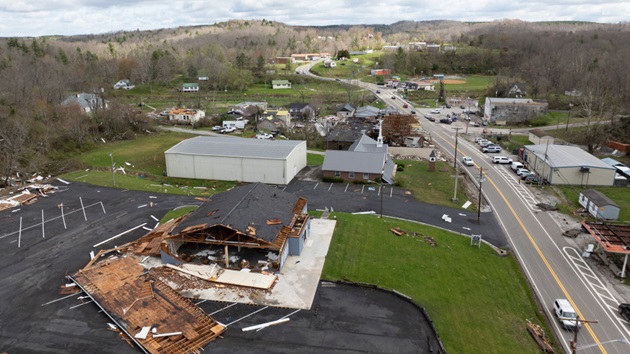 Young man killed in severe storms in Kentucky as tornadoes rip through region