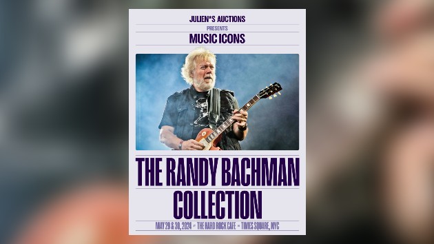 Randy Bachman on auctioning off his guitars: “I want them all to get a good home”