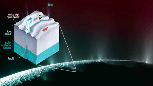 How tiger stripes on Saturns moon Enceladus hint at habitability: Study