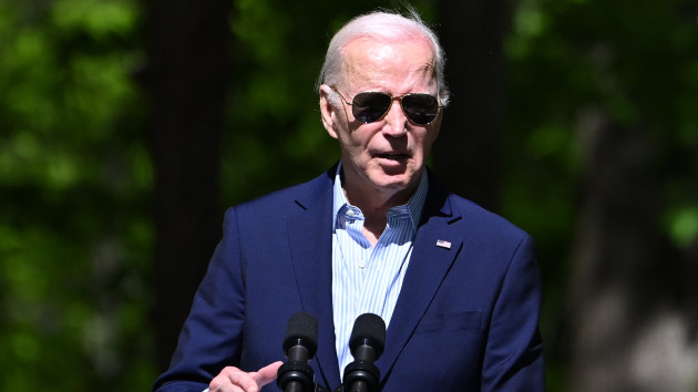 Trump ripped away abortion rights nationwide, Biden argues as he urges women to back him