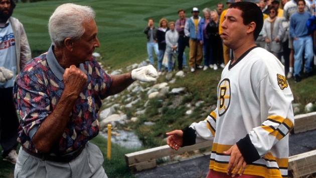 Adam Sandler confirms to Drew Barrymore that a Happy Gilmore 2 is “in process”