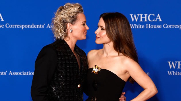 Sophia Bush and Ashlyn Harris make their red carpet debut as a couple