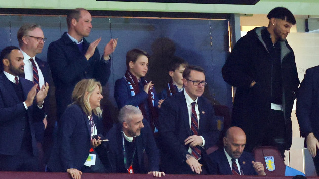 Princes William, George attend soccer game together amid Kate Middleton cancer battle