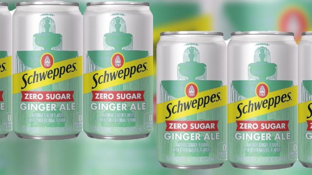 PepsiCo recalls sugar-free Schweppes Ginger Ale for containing full sugar