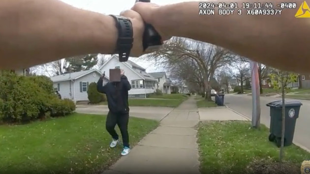 Bodycam footage shows Akron police shooting of teen determined to be holding a fake gun