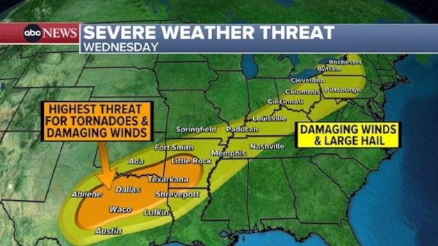 Four dead, 35 injured in Greenfield, Iowa, as dozens of tornadoes impact six states