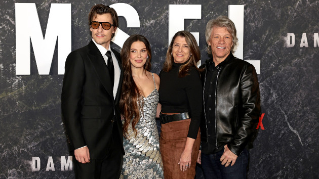 Jon Bon Jovi joins son Jake and Millie Bobby Brown on their honeymoon