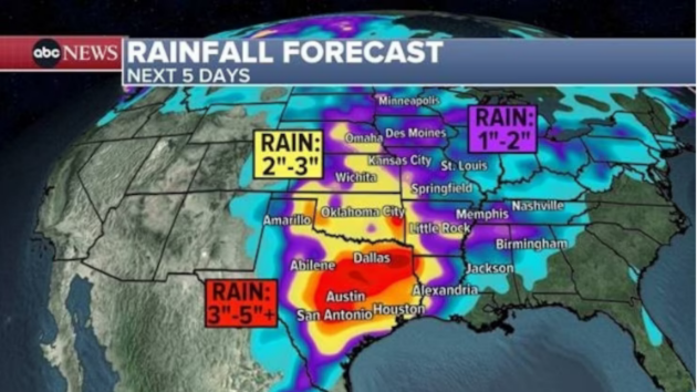 Texas remains in the eye of more severe weather following deadly holiday weekend tornado outbreak