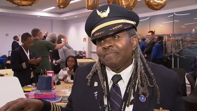 Pioneering Black female pilot for Air Force, United Airlines lands final flight