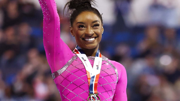 Simone Biles wins Core Hydration Classic with top score ahead of 2024 Paris Olympics