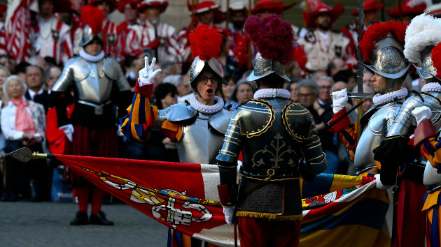 Thirty-four recruits join Vaticans Swiss Guard, swearing allegiance to Pope Francis