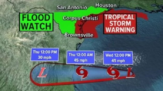 Tropical Storm Alberto forms in Gulf, set to bring heavy rain to Texas