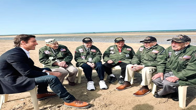 The last heroes of Normandy return to France 80 years after D-Day invasion