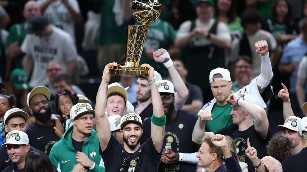 Celtics top Mavericks 106-88 in Game 5 to win record 18th NBA title