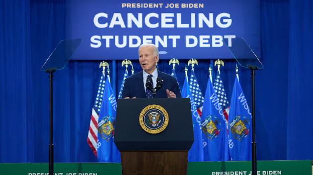 Courts block aspects of Biden’s hallmark student loan repayment plan