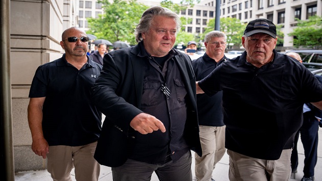 Steve Bannon files appeal to Supreme Court in bid to stay out of jail