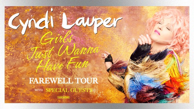 Cyndi Lauper says she wants her farewell tour to be “a real celebration and a thank-you”