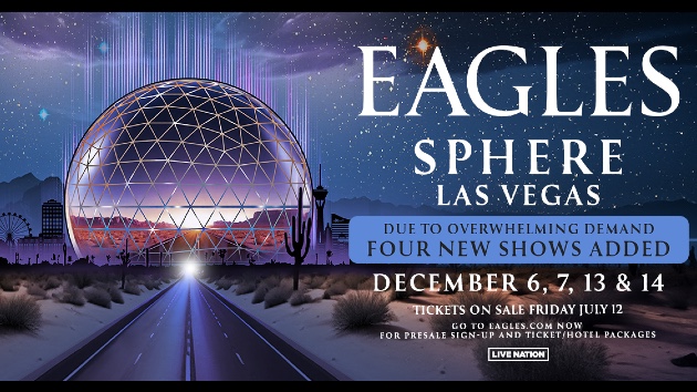 Eagles extend Sphere residency into December