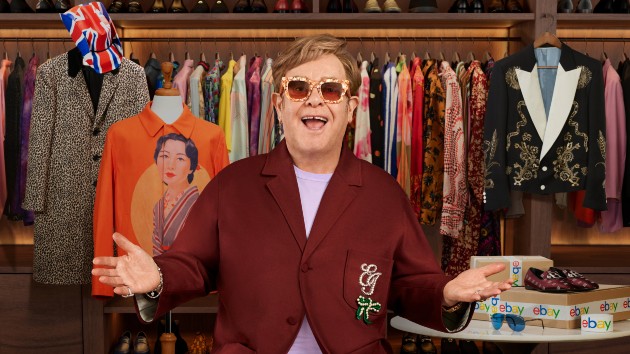 Rocket Man Resale: Elton John auctioning off his clothes on eBay for his AIDS Foundation