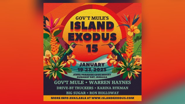 Gov’t Mule’s Island Exodus 15 to rock Jamaica in January