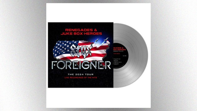 Styx & Foreigner announce Renegades & Juke Box Heroes live compilation album