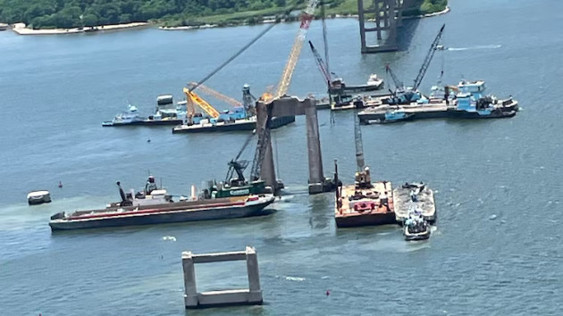 Baltimore shipping channel fully reopens after Key Bridge collapse