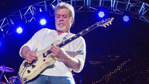 Eddie Van Halen’s 1993 Canada Day flag guitar going up for auction