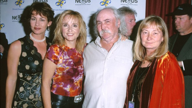 Melissa Etheridge reveals late rocker David Crosby, bio dad of her kids, was also a donor for others