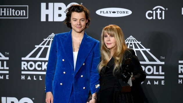 Harry Styles joins Stevie Nicks onstage at Londons Hyde Park