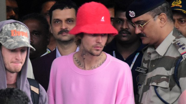 Justin Bieber posts photos and video of his performance at billionaires pre-wedding party in India