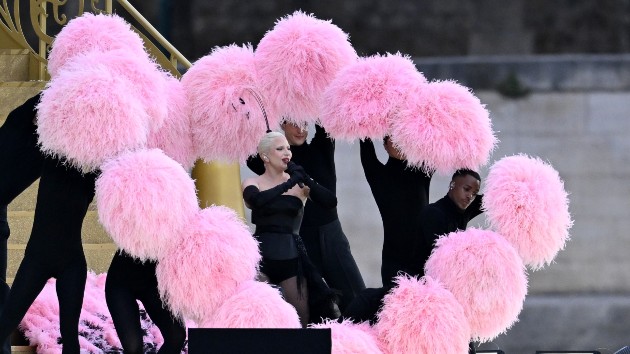 Lady Gaga says she wanted her Olympics performance to “warm the heart of France”