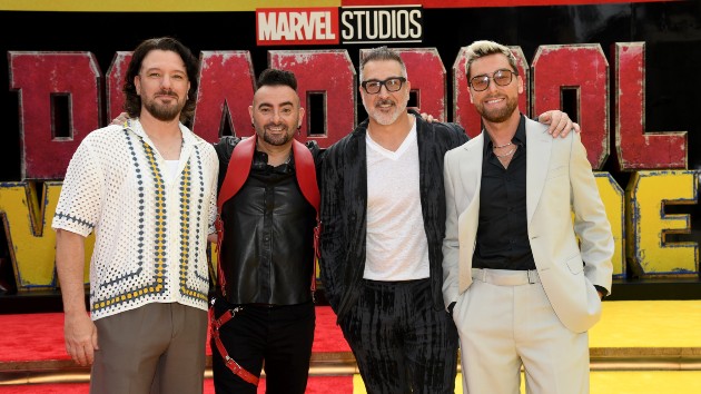 *NSYNC — without JT — reunites at Deadpool & Wolverine premiere, talks reunion rumors