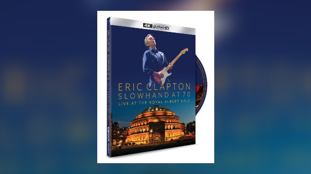 Classic Eric Clapton concerts to be released on 4K UHD