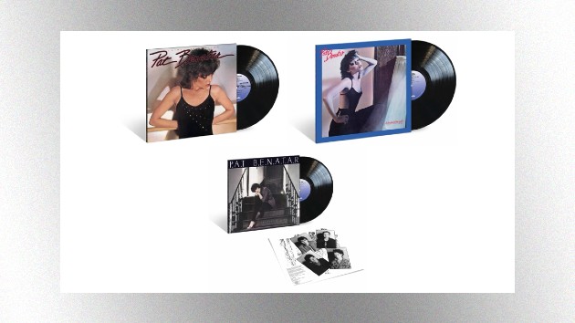 Trio of classic Pat Benatar albums to be reissued on vinyl