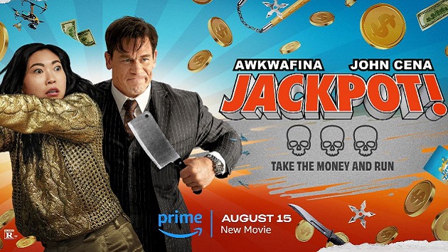 Awkwafina and Cena team up to cash in in trailer to Jackpot