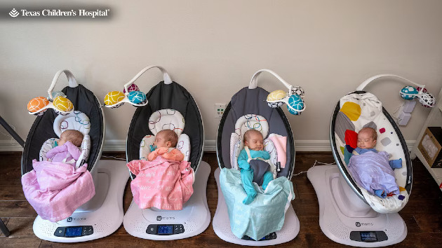 Identical quadruplets go home after three months in the NICU: Were so happy